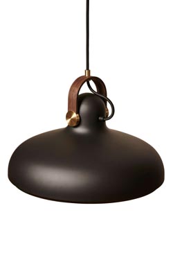 Carronade black large pendant. Le Klint. 