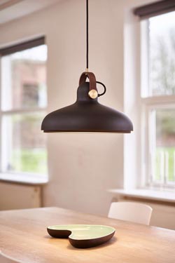 Carronade black large pendant. Le Klint. 