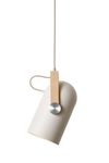 Carronade pendant light Scandinavian design sand color 36cm. Le Klint. 