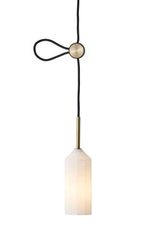 Pliverre pendant in opal glass. Le Klint. Pliverre pendant in opal glass. Le Klint.