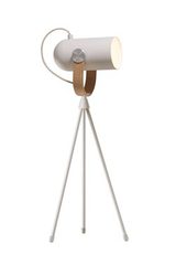 Carronade large tripod table lamp in light oak. Le Klint. Carronade large tripod table lamp in light oak. Le Klint.