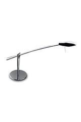 Office chromée lampe de bureau design à tige balancier. Leds C4. Office chromée lampe de bureau design à tige balancier. Leds C4.