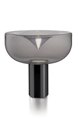 Lampe de table année 70 Aella en verre fumé grand modèle. Leucos. Lampe de table année 70 Aella en verre fumé grand modèle. Leucos.