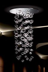 Suspension bulles de cristal en cascade Ether 150S. Leucos. Suspension bulles de cristal en cascade Ether 150S. Leucos.