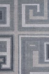 Tapis grand motif géométrique gris 140x200cm. Ligne Pure. Tapis grand motif géométrique gris 140x200cm. Ligne Pure.