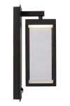 Clairette anthracite lantern outdoor wall light. Lucide. 