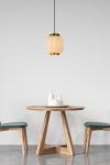 Suspension lampion en porcelaine blanche Gosse. Lucide. 
