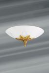 Ramses romantic sconce glass and brass. Lucien Gau. 