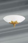 Ramses romantic sconce glass and brass. Lucien Gau. 