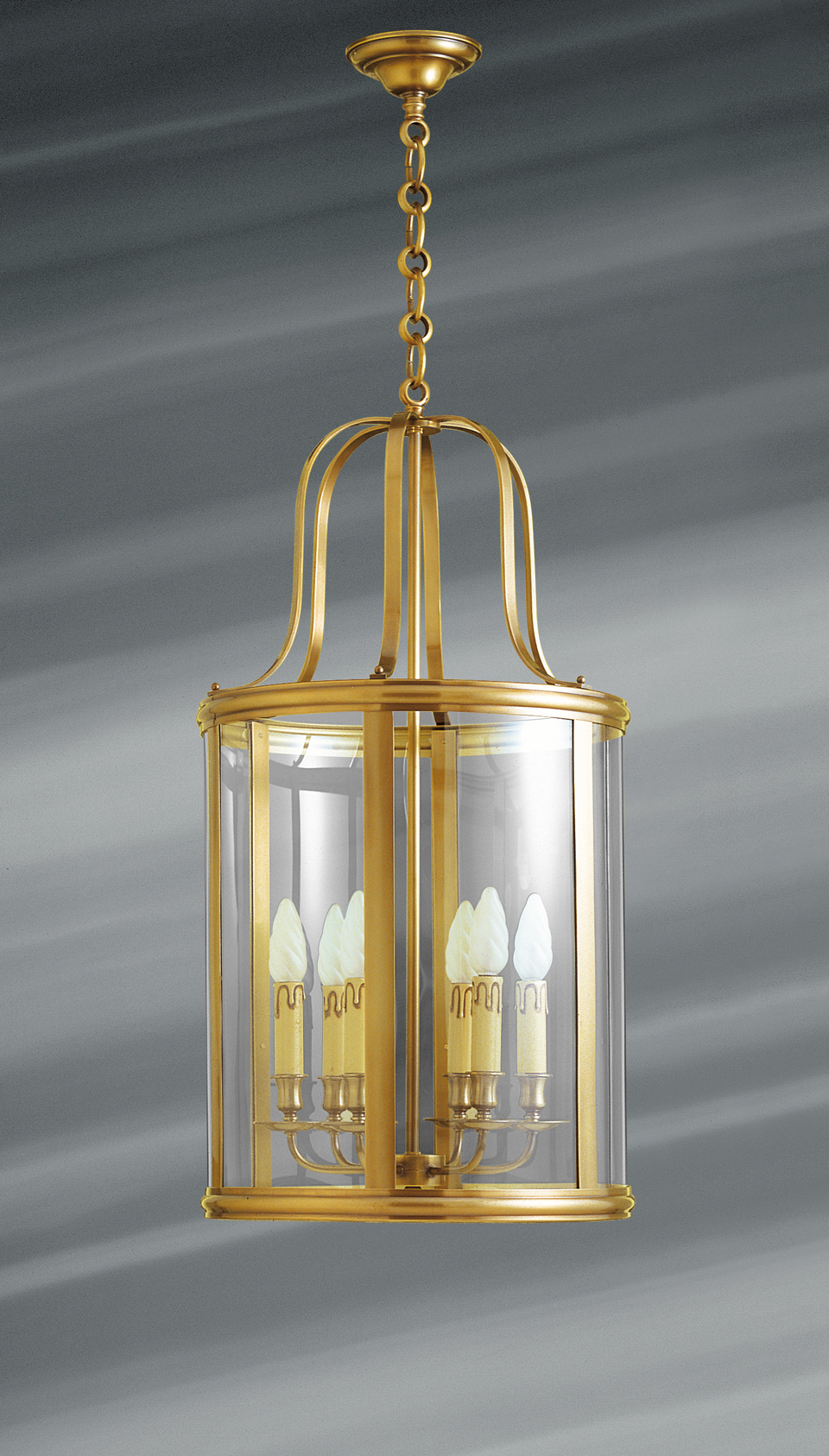 Classic Style Lantern In Solid Bronze, Large Silver Lantern Chandelier