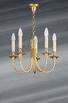 Liens chandelier classic gold. Lucien Gau. 