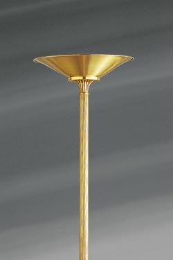 Floor lamp Louis XVI style solid bronze. Lucien Gau. 