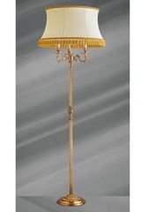 Lampadaire Louis XV doré support rond. Lucien Gau. Lampadaire Louis XV doré support rond. Lucien Gau.