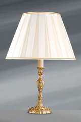 Lampe dorée Louis XV petit modèle. Lucien Gau. Lampe dorée Louis XV petit modèle. Lucien Gau.