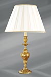 Large Louis XV golden lamp. Lucien Gau. 