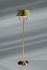 Nymphéa lampadaire classique doré. Lucien Gau. Nymphéa lampadaire classique doré. Lucien Gau.