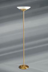 Nymphéa lampadaire classique en verre opale. Lucien Gau. Nymphéa lampadaire classique en verre opale. Lucien Gau.