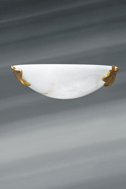 Adam classic gold wall lamp. Lucien Gau. 