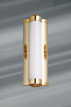 Calypso classic gold wall light. Lucien Gau. 