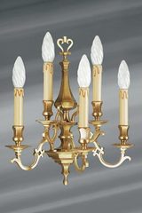 Louis XIII five lights bronze wall lamp. Lucien Gau. Louis XIII five lights bronze wall lamp. Lucien Gau.