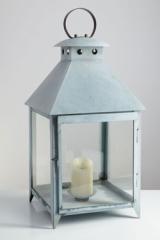 Large candle lantern in old zinc metal La Turbie. Lum’Art. Large candle lantern in old zinc metal La Turbie. Lum’Art.