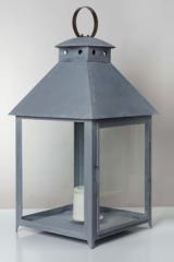 Old zinc candle lantern La Turbie. Lum’Art. Old zinc candle lantern La Turbie. Lum’Art.