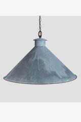 85cm industrial outdoor hanging lamp in old zinc Chapeau Dupont. Lum’Art. 85cm industrial outdoor hanging lamp in old zinc Chapeau Dupont. Lum’Art.