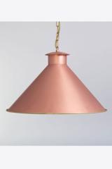 Chapeau Dupont industrial outdoor hanging lamp in brushed copper 45cm. Lum’Art. Chapeau Dupont industrial outdoor hanging lamp in brushed copper 45cm. Lum’Art.