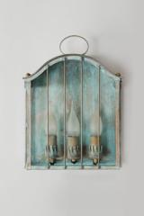 19th century exterior wall light in verdigris finish Cellier. Lum’Art. 19th century exterior wall light in verdigris finish Cellier. Lum’Art.