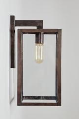 Bellecour outdoor wall lamp in old brass. Lum’Art. Bellecour outdoor wall lamp in old brass. Lum’Art.