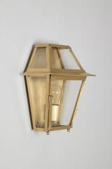 Brushed brass exterior wall light Pont-Neuf. Lum’Art. Brushed brass exterior wall light Pont-Neuf. Lum’Art.
