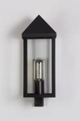 Contemporary black lacquer outdoor wall lamp Part Dieu. Lum’Art. Contemporary black lacquer outdoor wall lamp Part Dieu. Lum’Art.