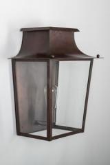 Large classic Passy old brass outdoor wall light. Lum’Art. Large classic Passy old brass outdoor wall light. Lum’Art.