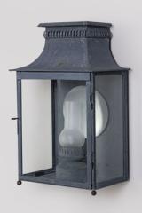 Very large outdoor wall light in old zinc Pétrole. Lum’Art. Very large outdoor wall light in old zinc Pétrole. Lum’Art.