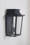 19th century exterior wall light in old zinc finish Passy. Lum’Art. 