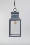 Large classic outdoor lantern in old zinc Perrache. Lum’Art. 