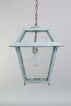 Pont-Neuf, classic pendant light in verdigris for outdoors. Lum’Art. 