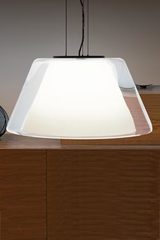 Theodora pendant lamp opal and transparent glass. Lumini. Theodora pendant lamp opal and transparent glass. Lumini.