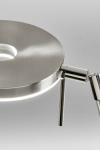 Cycle contemporary reading light in matt nickel. Lupia Licht. 