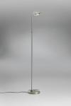 Cycle contemporary reading light in matt nickel. Lupia Licht. 