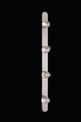 Boogie barre de 4 spots nickel et chrome. Luz Difusion. Boogie barre de 4 spots nickel et chrome. Luz Difusion.