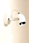 Boogie mini applique W1 blanche. Luz Difusion. 