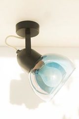 Boogie spot noir et turquoise. Luz Difusion. Boogie spot noir et turquoise. Luz Difusion.