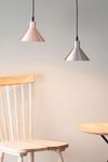Factory S18 suspension industrielle conique cuivre . Luz Difusion. 