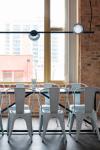 Pop pendant lamp 3 lights in white satin glass. Luz Difusion. 