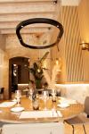 Espace suspension minimaliste ovale 100cm. Luz Difusion. 