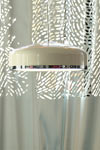 Cooper S white pendant lamp in lacquered aluminium . Luz Difusion. 