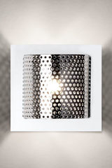 Kendo W1 small square wall light . Luz Difusion. 