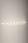 9-light wall lamp in white lacquered steel 2160