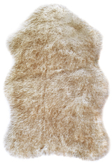 Peau de mouton fourrure miel. MA Salgueiro. Peau de mouton fourrure miel. MA Salgueiro.